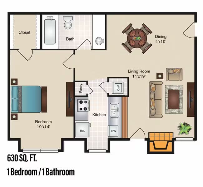 Unit 310 310 floor plan