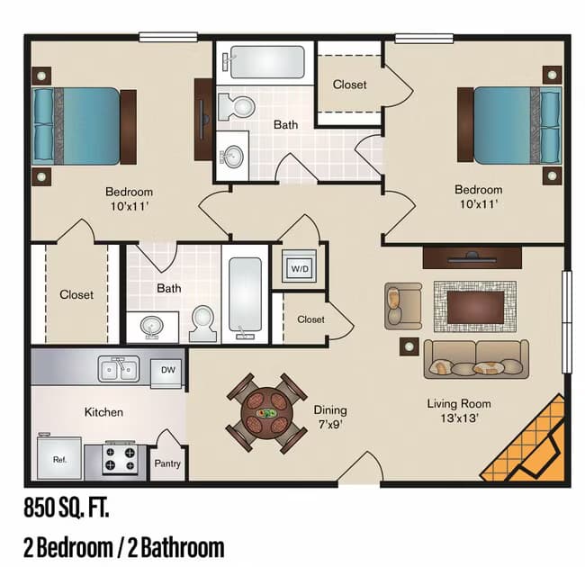 Unit 361 361 floor plan