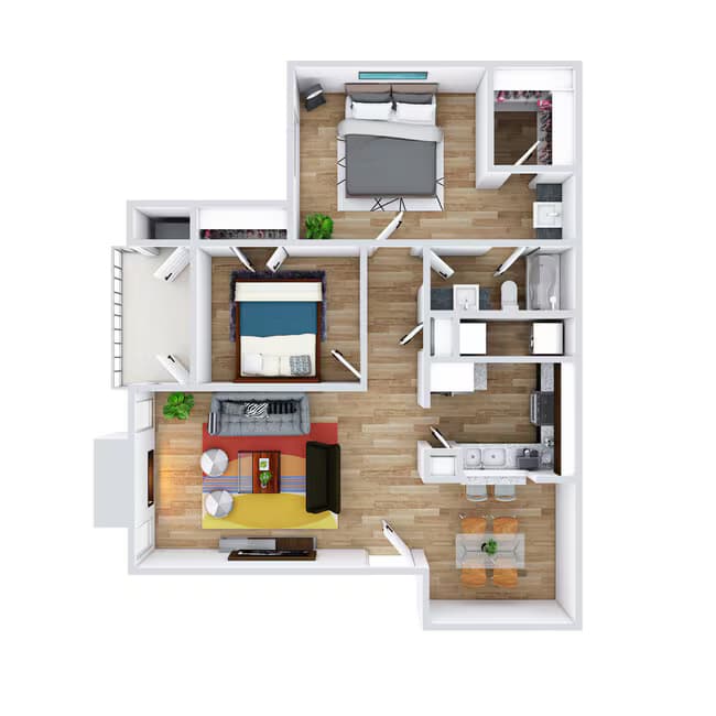 B1 302 floor plan
