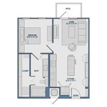 A1 24-306 floor plan