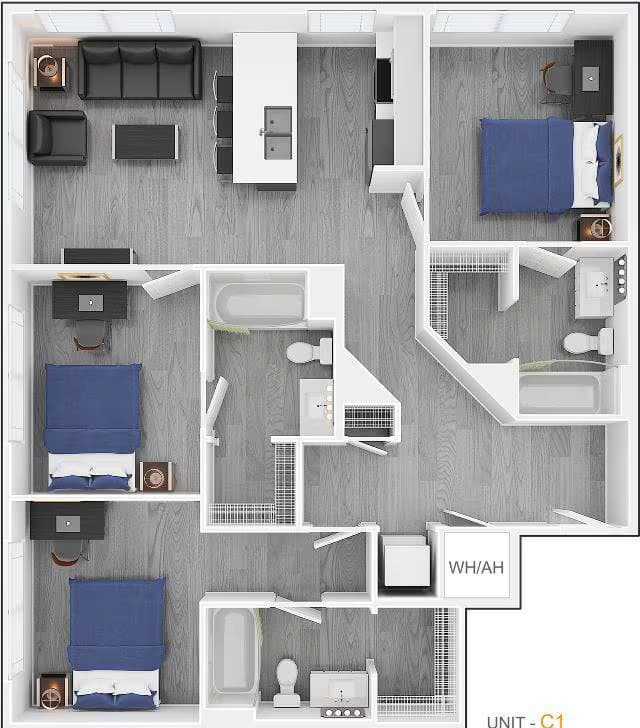 Unit Private Private floor plan