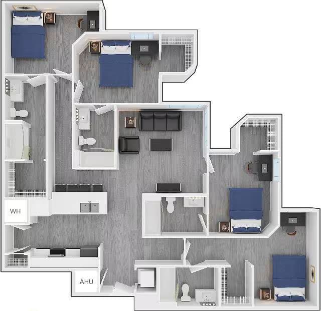 Unit Private Private floor plan