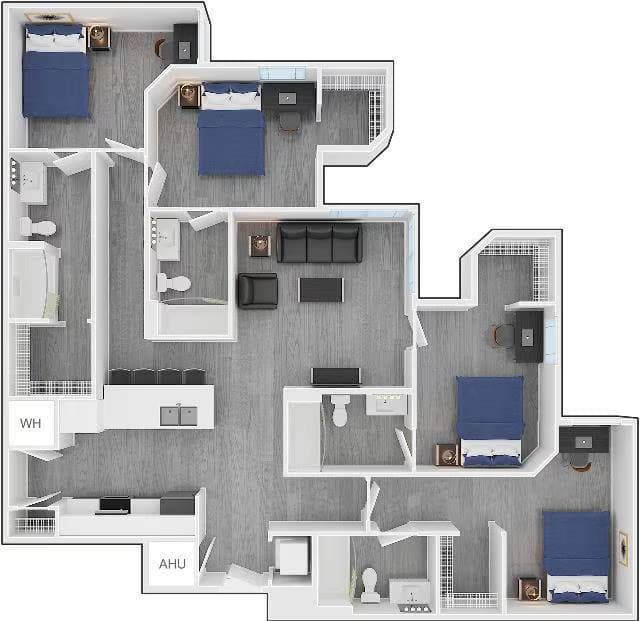 Unit Private Private floor plan