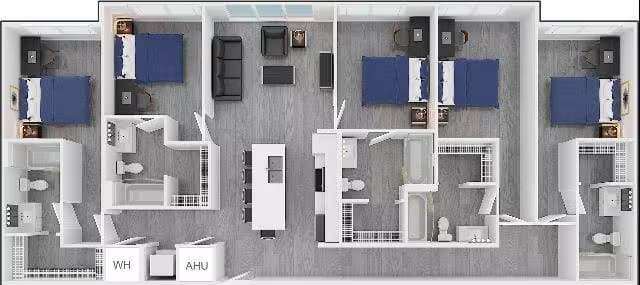 Unit Private Private floor plan