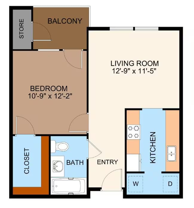 A1 3306 floor plan