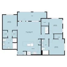 C1-1486sf 011-301 floor plan
