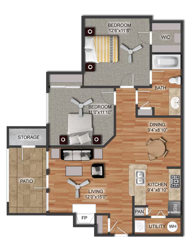 Manchester 631 floor plan