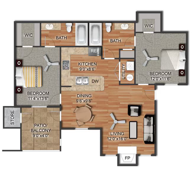 Unit 237 237 floor plan