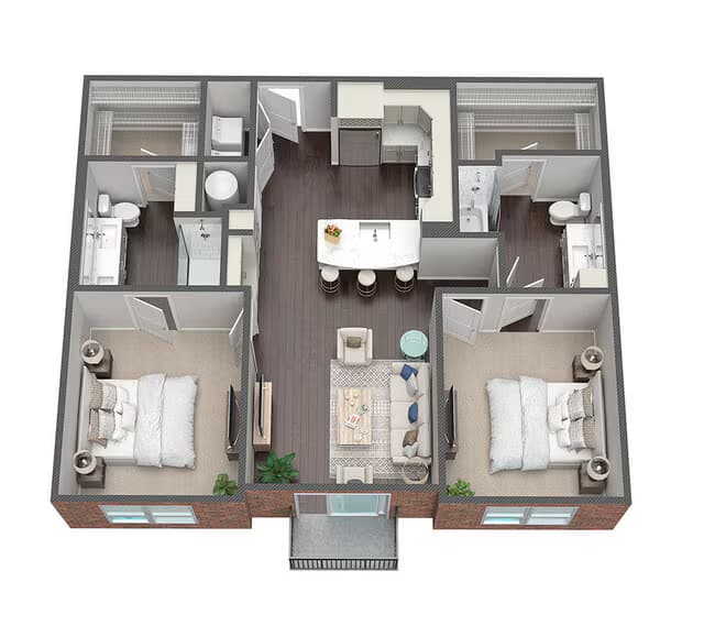 B2 477 floor plan