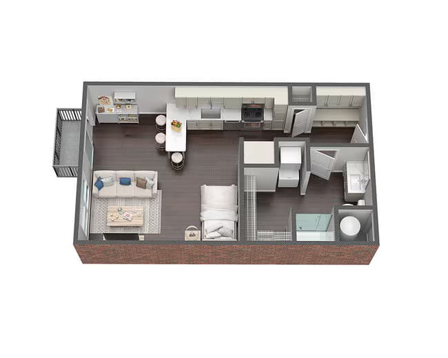 Unit 274 467 floor plan