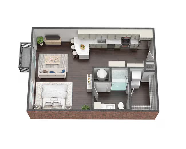 Unit 304 178 floor plan