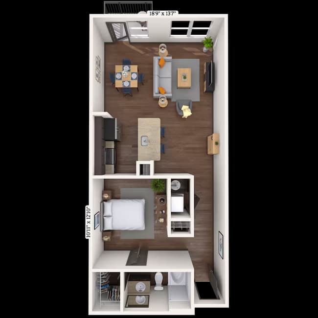 Unit 4210 4210 floor plan