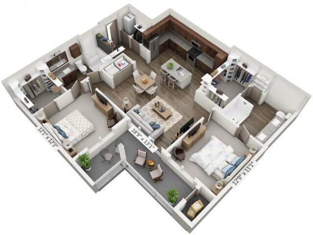 Sonata 418 floor plan
