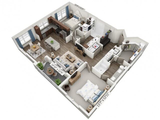 Virtuoso 138 floor plan