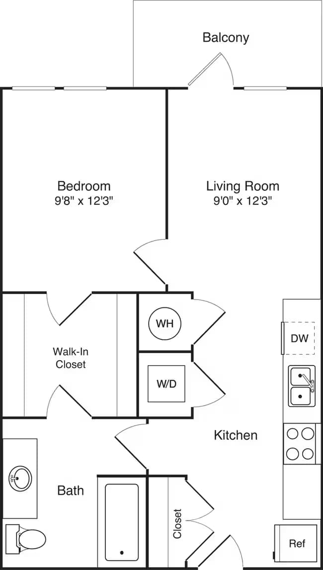A2 1-3053 floor plan