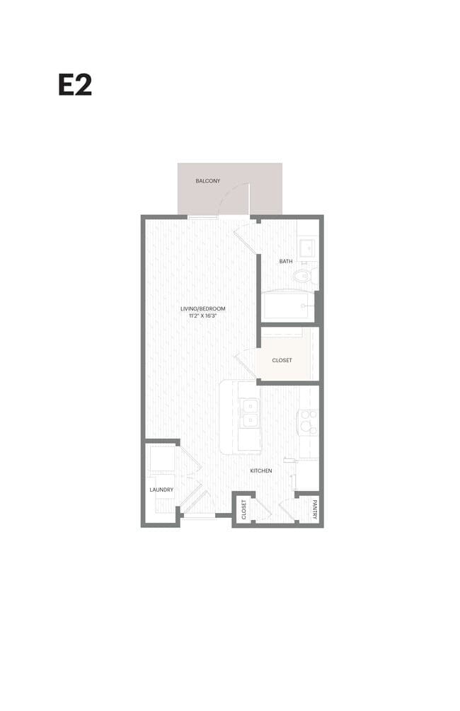 Unit 1110 1110 floor plan