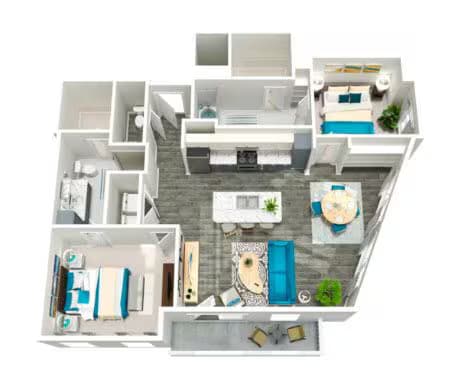 B1 202 floor plan
