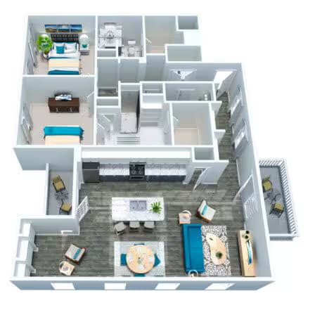 B3 217 floor plan