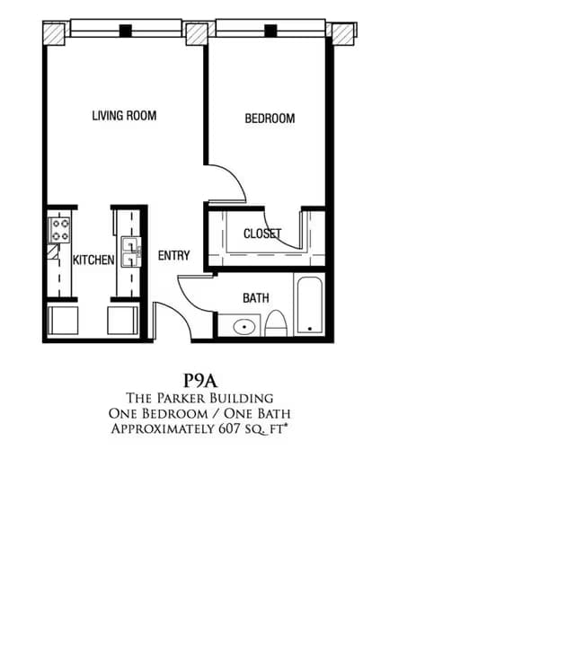 Unit 1206 1117 floor plan