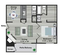 A-Kimberlite 214 floor plan
