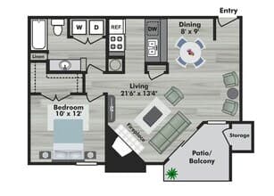B1- Opal 213 floor plan