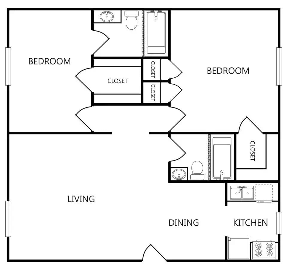 Unit 225 225 floor plan