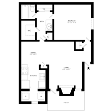 Chelsea 1111 floor plan