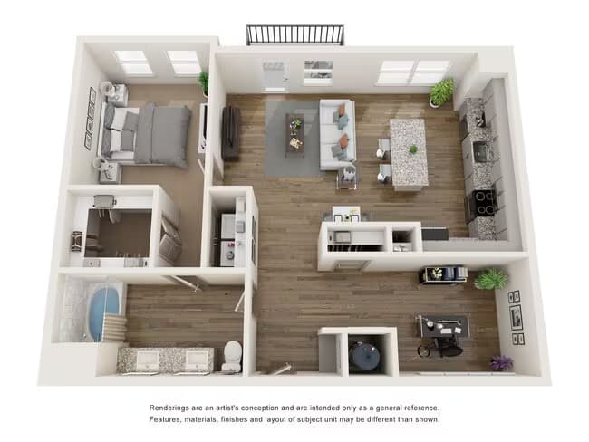 Unit 420 420 floor plan