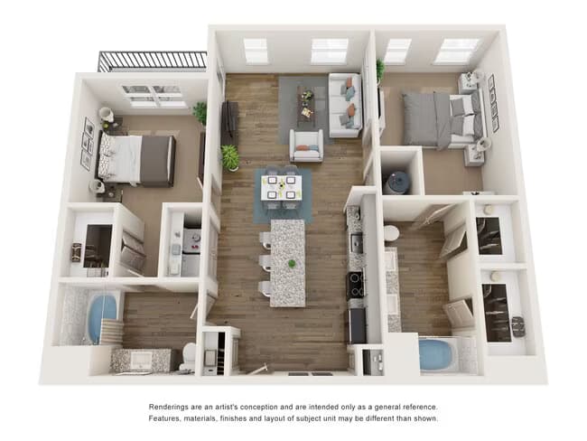 Unit 440 245 floor plan