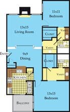 B2 2096 floor plan
