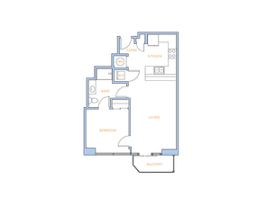 B 0813 floor plan