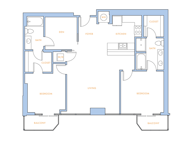 R 2307 floor plan