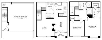 B1 TH 214 floor plan