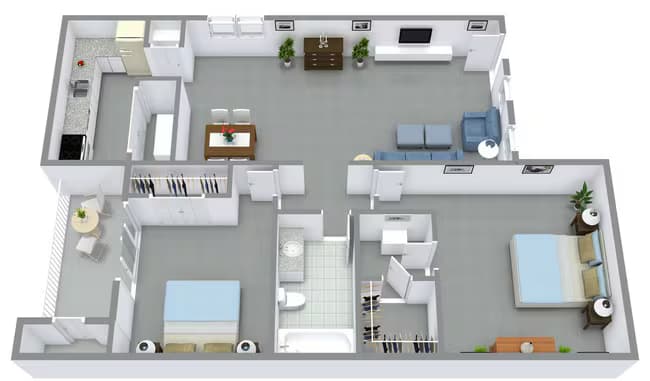 B1 2195 floor plan
