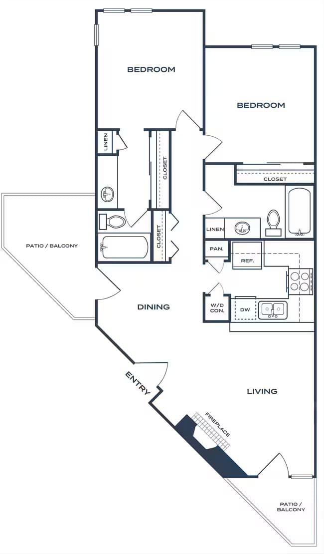 Unit 9224 9219 floor plan