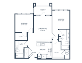 B1 AFF 2320 floor plan