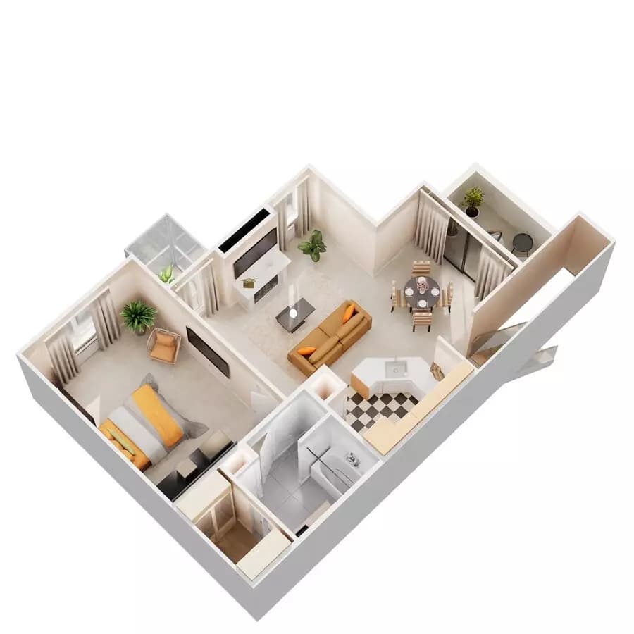 A1 257 floor plan