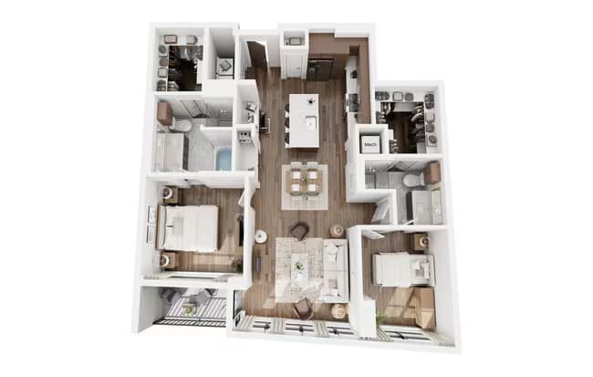 B3 Main-419 floor plan