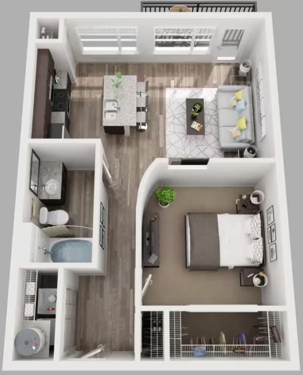 A1 1310 floor plan