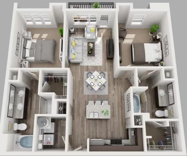B3 1251 floor plan