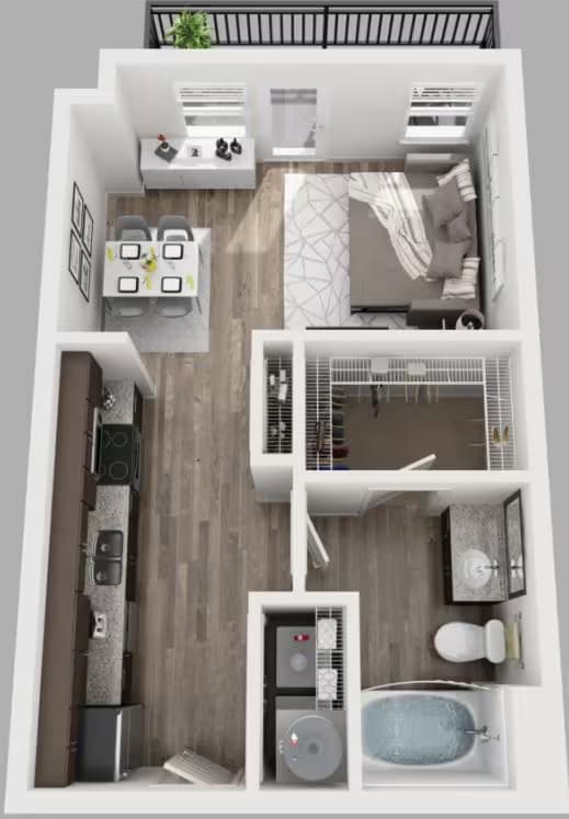 E2 1401 floor plan