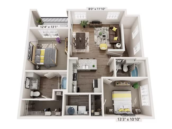 Unit 3204 3204 floor plan