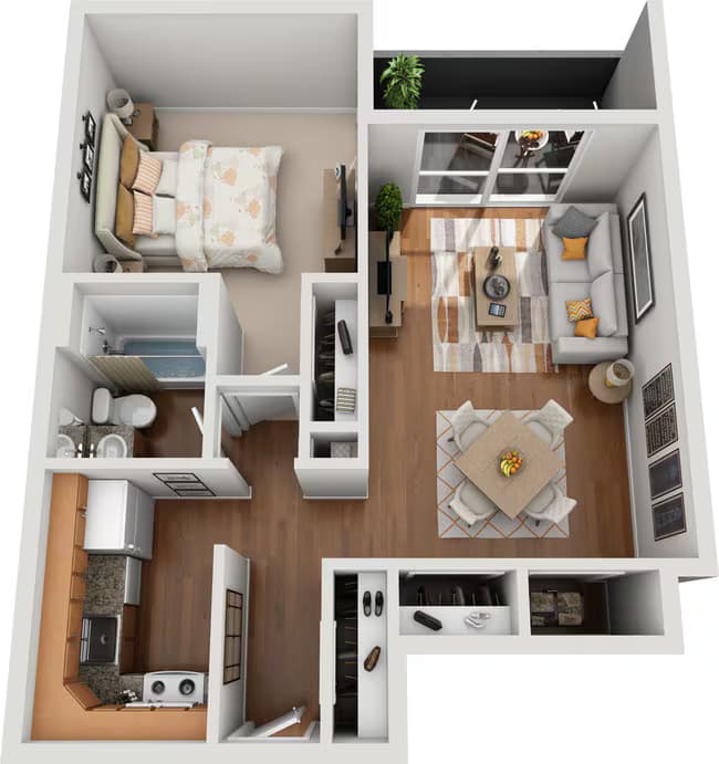 Unit 0918 1018 floor plan