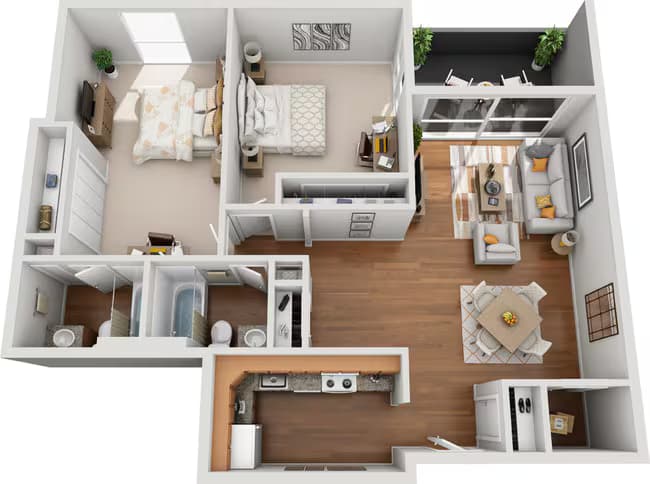 Unit 1811 1011 floor plan