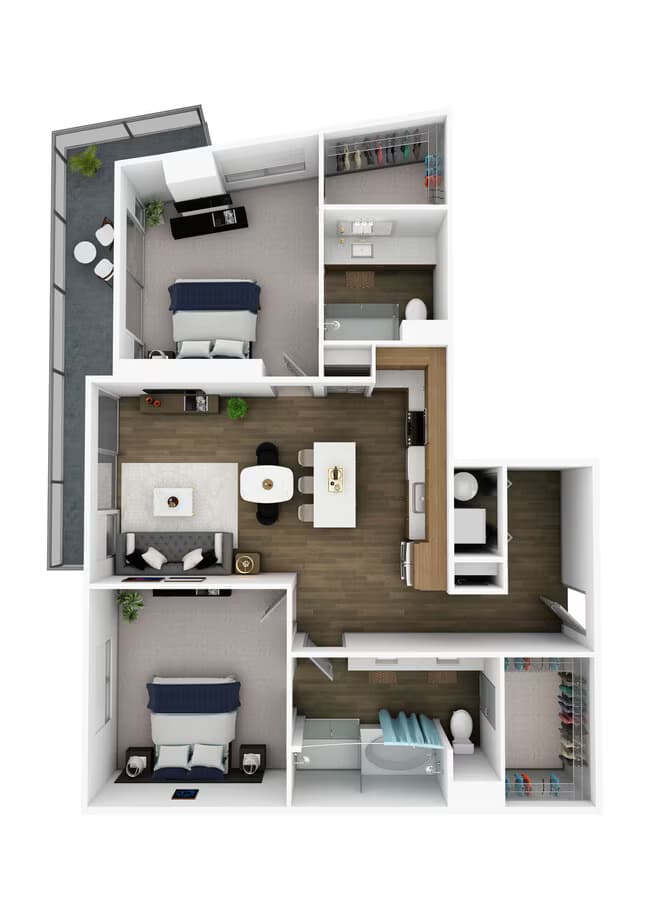 Unit 1605 1910 floor plan