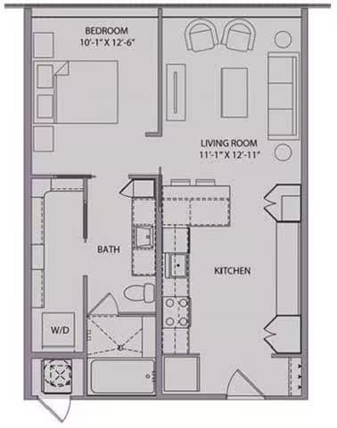 A1 2308 floor plan