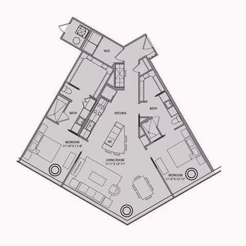 B1 2305 floor plan