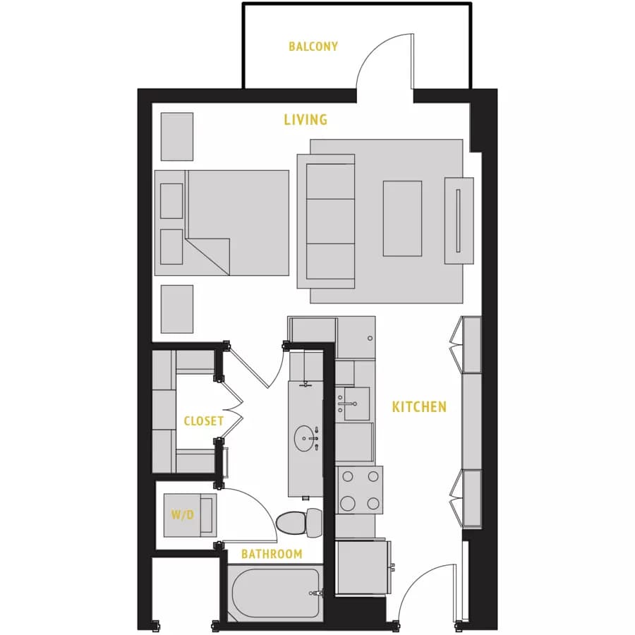 Unit 1720 1720 floor plan