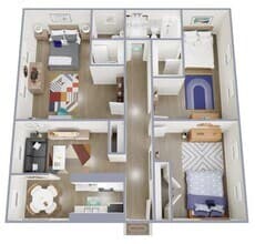 C1 1022D floor plan