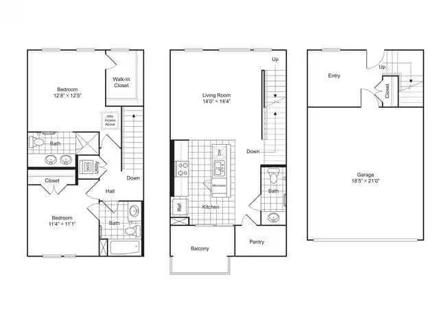 Unit C-203 C-203 floor plan